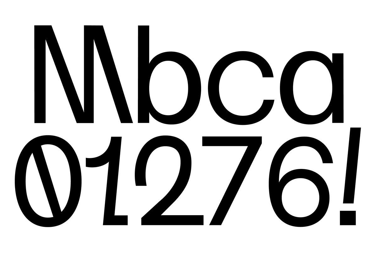 font typedesign clean lettering sans serif grotesk contemporary Opentype sketch Güggeli