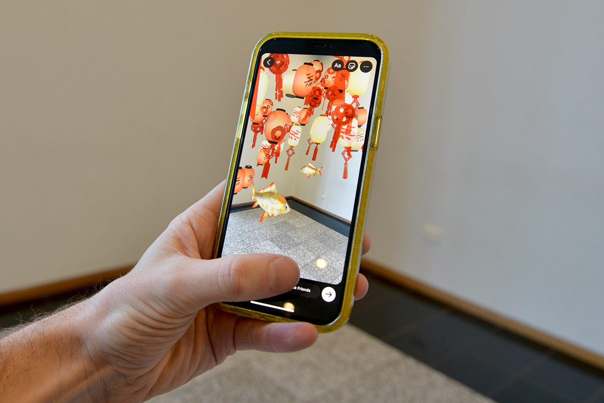 AR spark ar vr augmented reality blender3d filter instagram lantern swim Virtual reality
