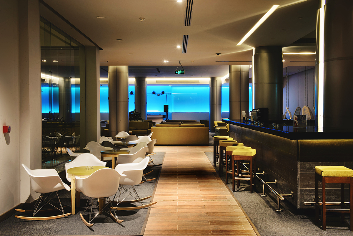 ElGhoneimi Architects hotel novotel marsa alam egypt contemporary design interior design  restaurant lounge bar