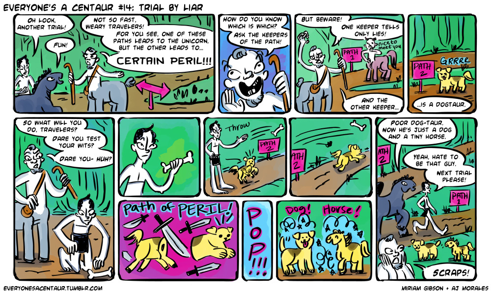 comics Centaurs