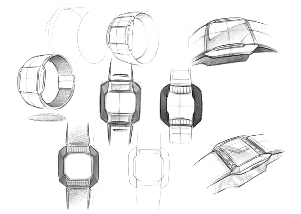 watch sketch industrial design  industrial designer industrialdesignvn thiết kế công nghiệp Thiết kế sản phẩm