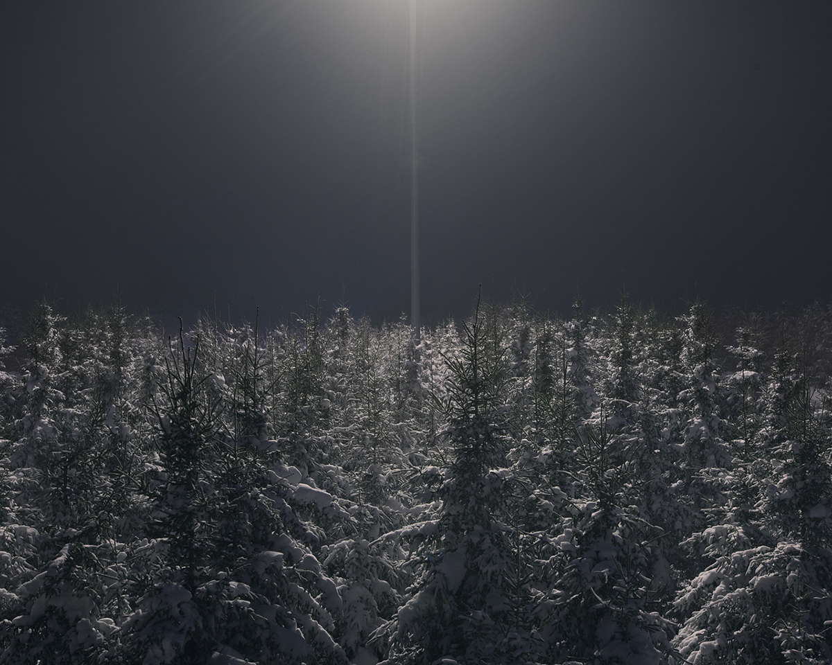 winter snow walk mood Landscape Canada cold freedom peacefull surreal moon montaine FINEART print