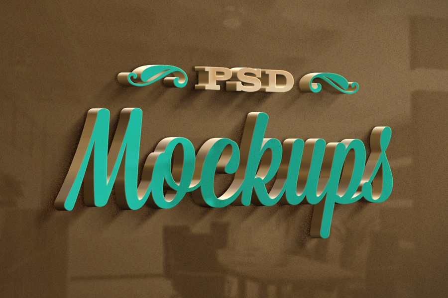 what is 3d mockup logo