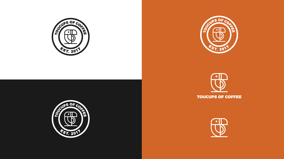 product design  logo Logo Design toucan Coffee branding  brand store shop brand identity company animal