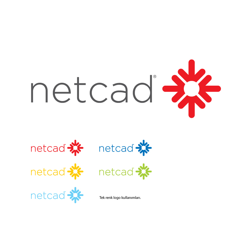 NETCAD ankara rebranding design