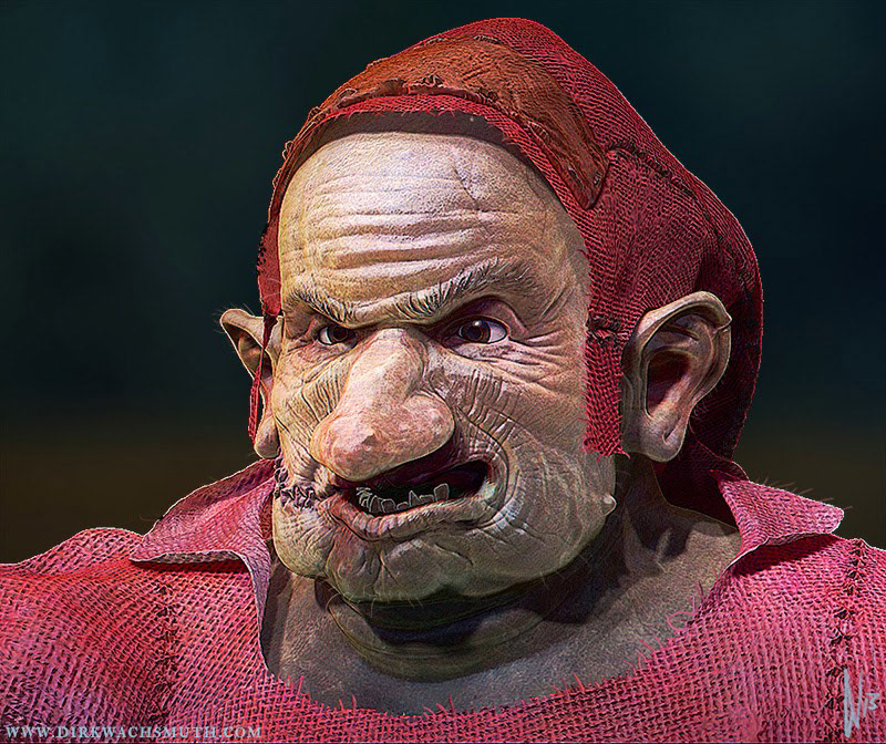 executioner Hangman ASSISTANT Character game design concept art Zbrush sculpture vfx movie rendering 3D monster medieval