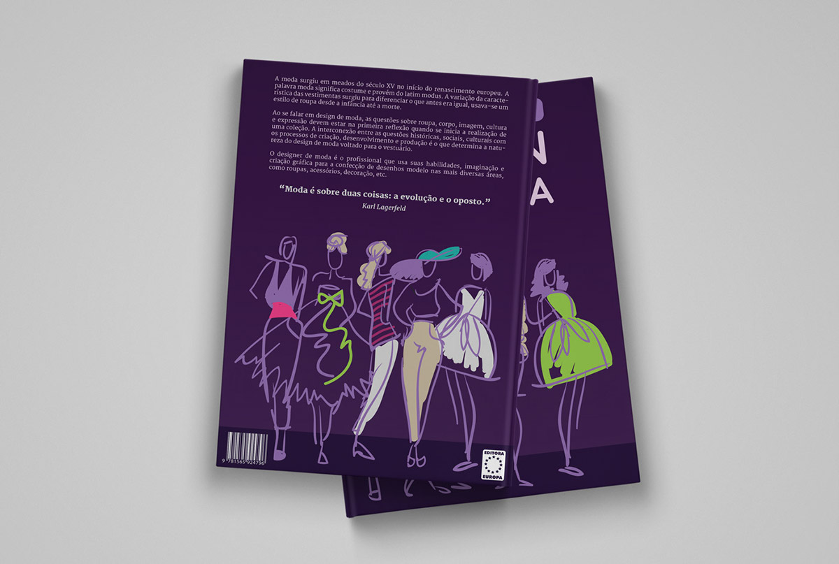 book design moda diagramação