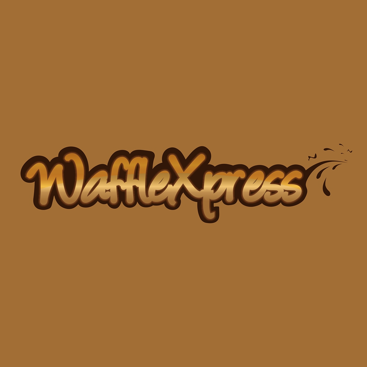 logo Logo Design design waffle shop Waffle Shop Logo graphic design 