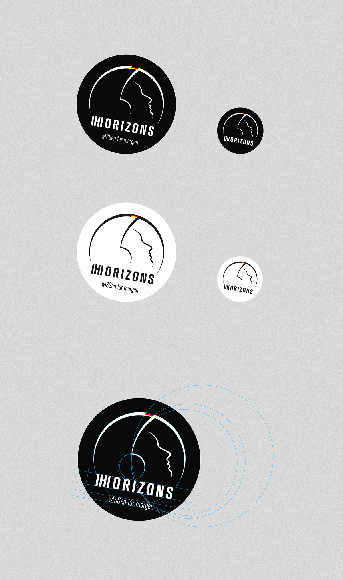 esa iss mission Alexander Gerst Space  Logo Design branding  patch Adobe Portfolio Horizons