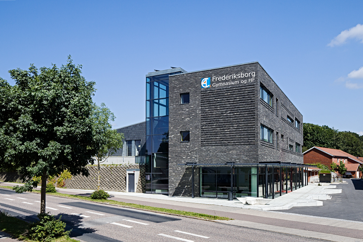 Frederiksborg Gymnasium SWECO Architects architectural photography