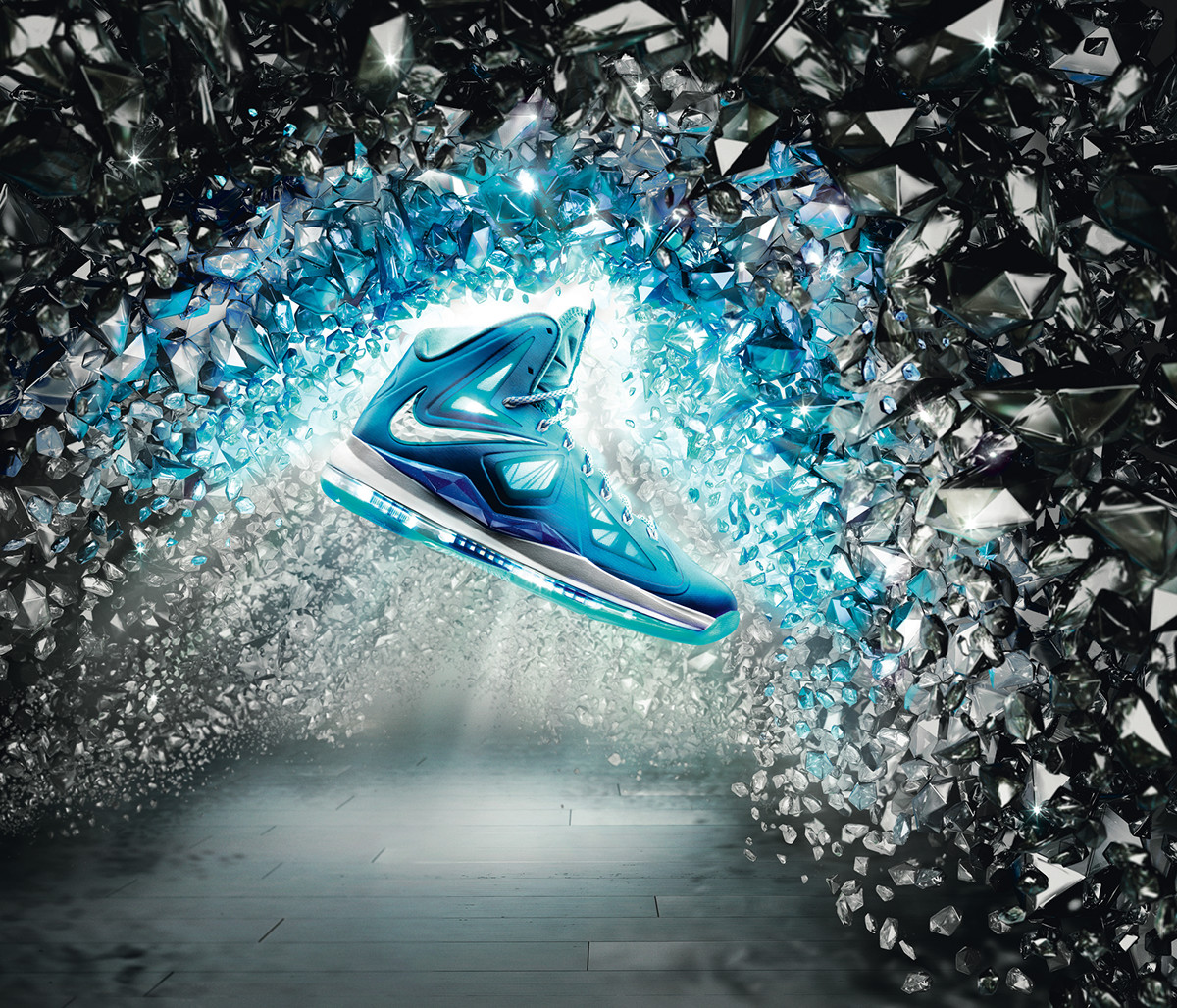 Nike  Lebron design Retail shoes creative motion