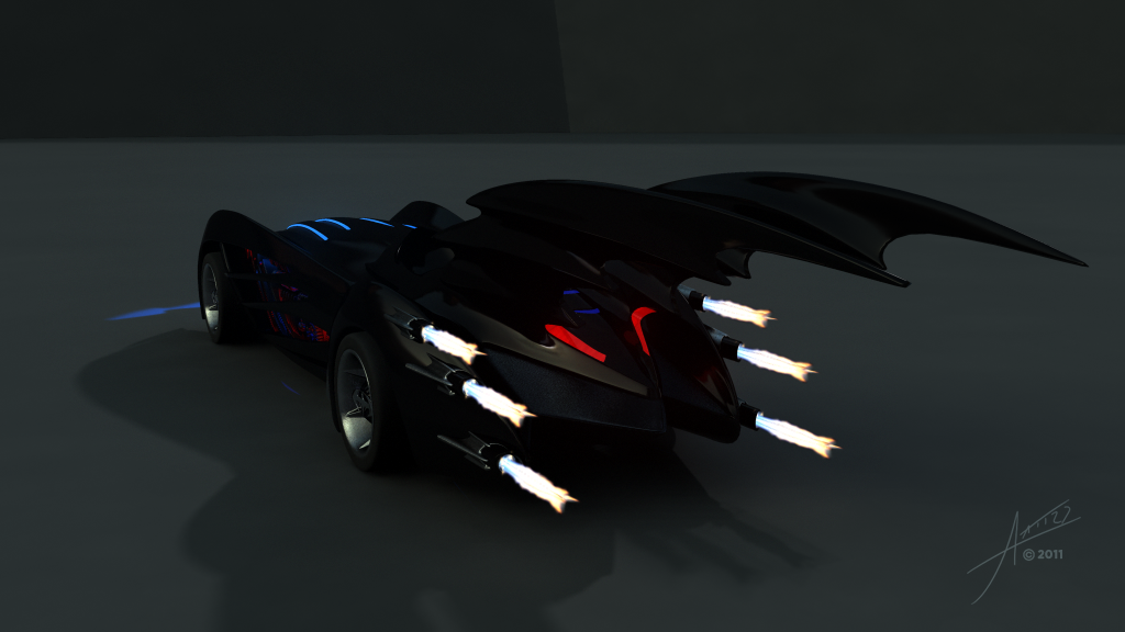 Batmobile 3d Models batman