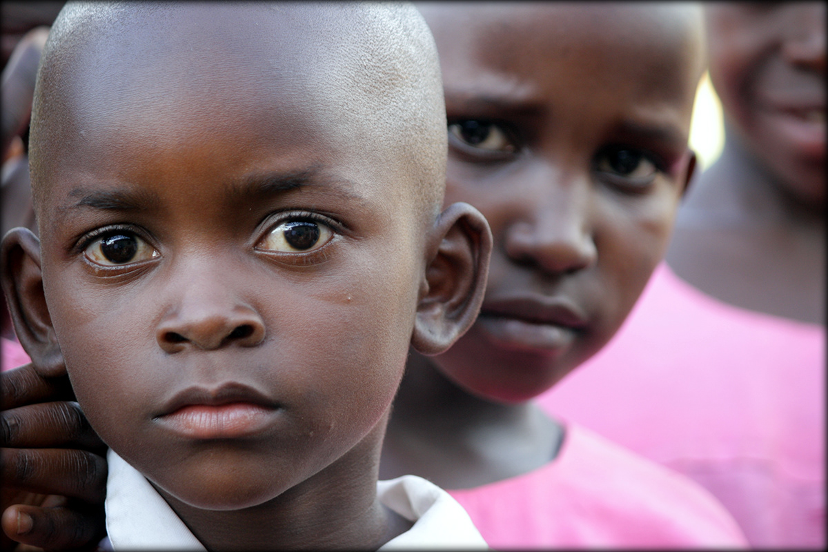Uganda  Africa  children  portrait  beauty  face   poverty  happy  Faith  hope  light  color  eyes