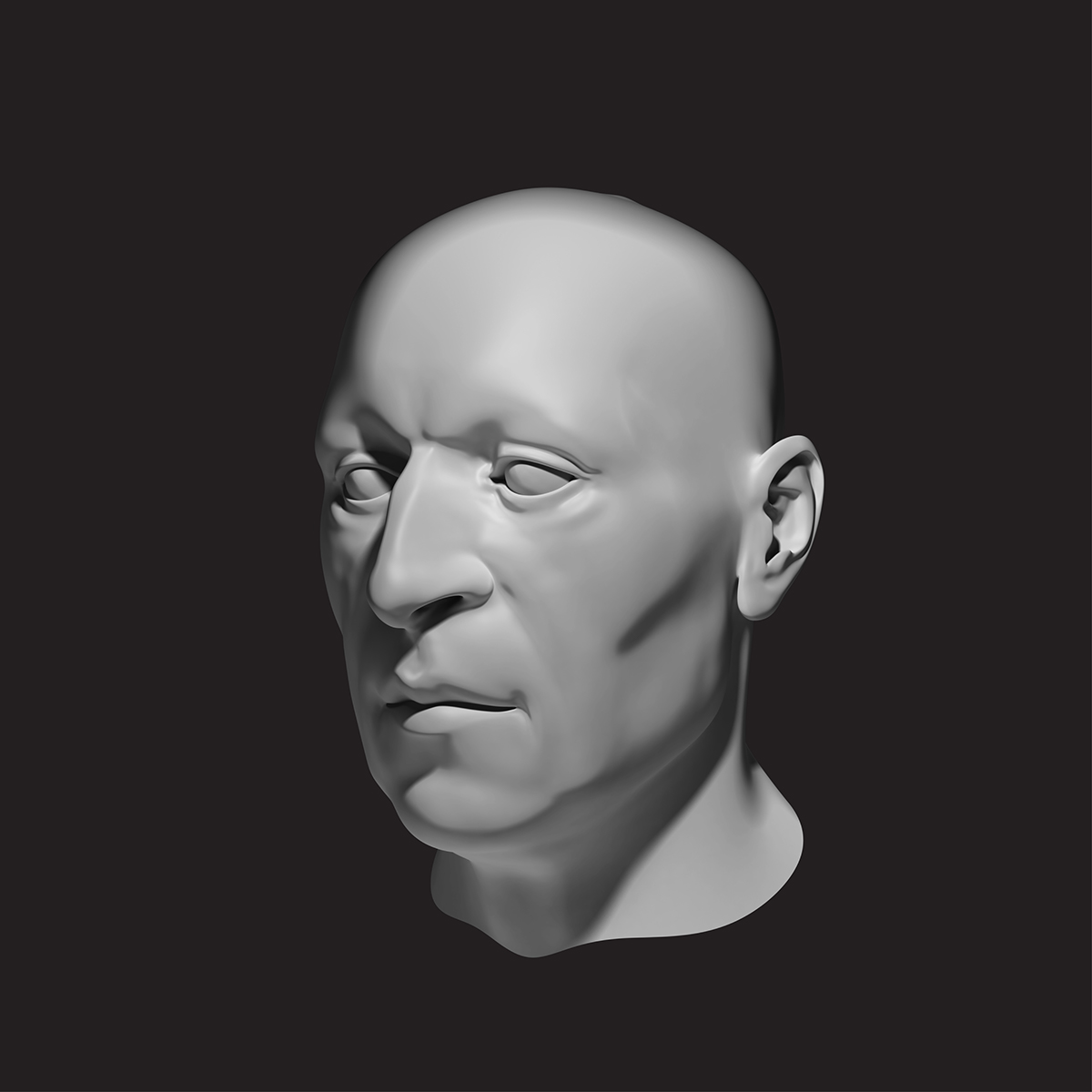 reconstruction face skull 3D spatial ladislaus king