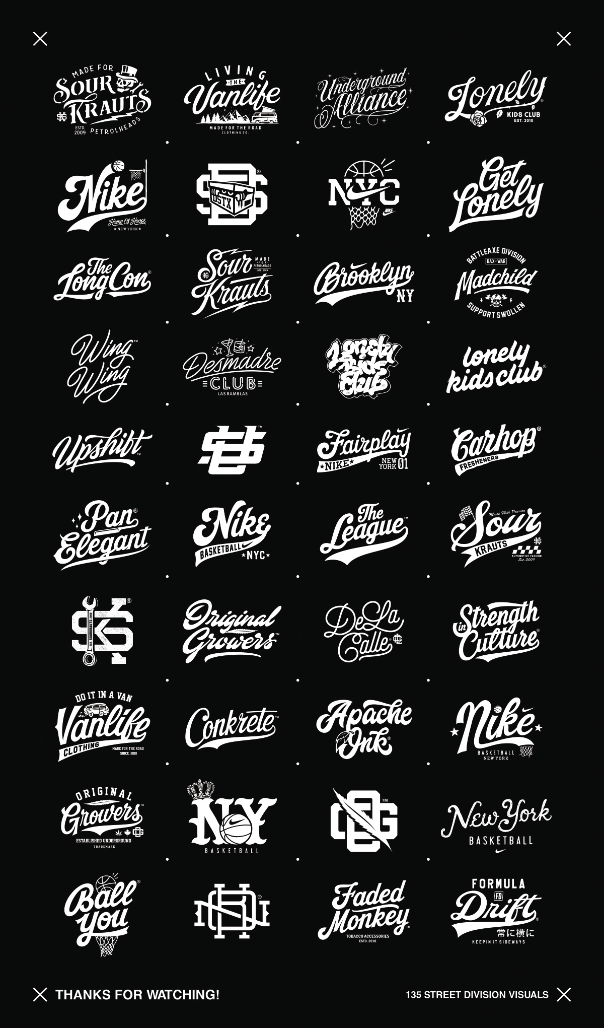 logo lettering typography   badge design vector Handstyle monogram Icon 135StrDvsn