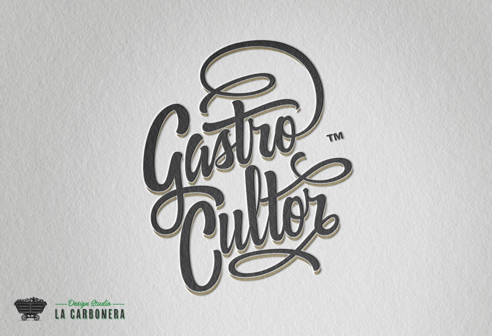lettering brand letters penbrush handlettered handmade type graphicdesign LA CARBONERA Logotype Logotipo mexico marca
