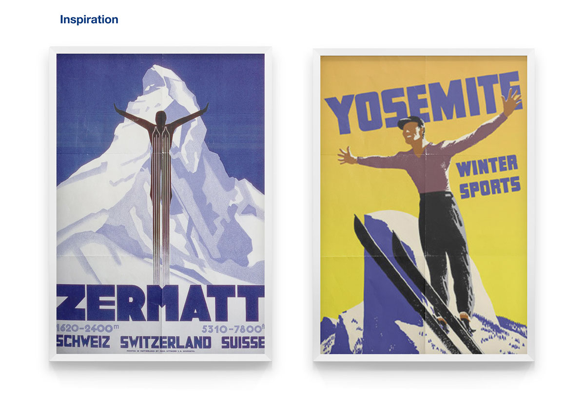 Brazil france Ski Courchevel poster Tournment Brasil corcovado Responsive
