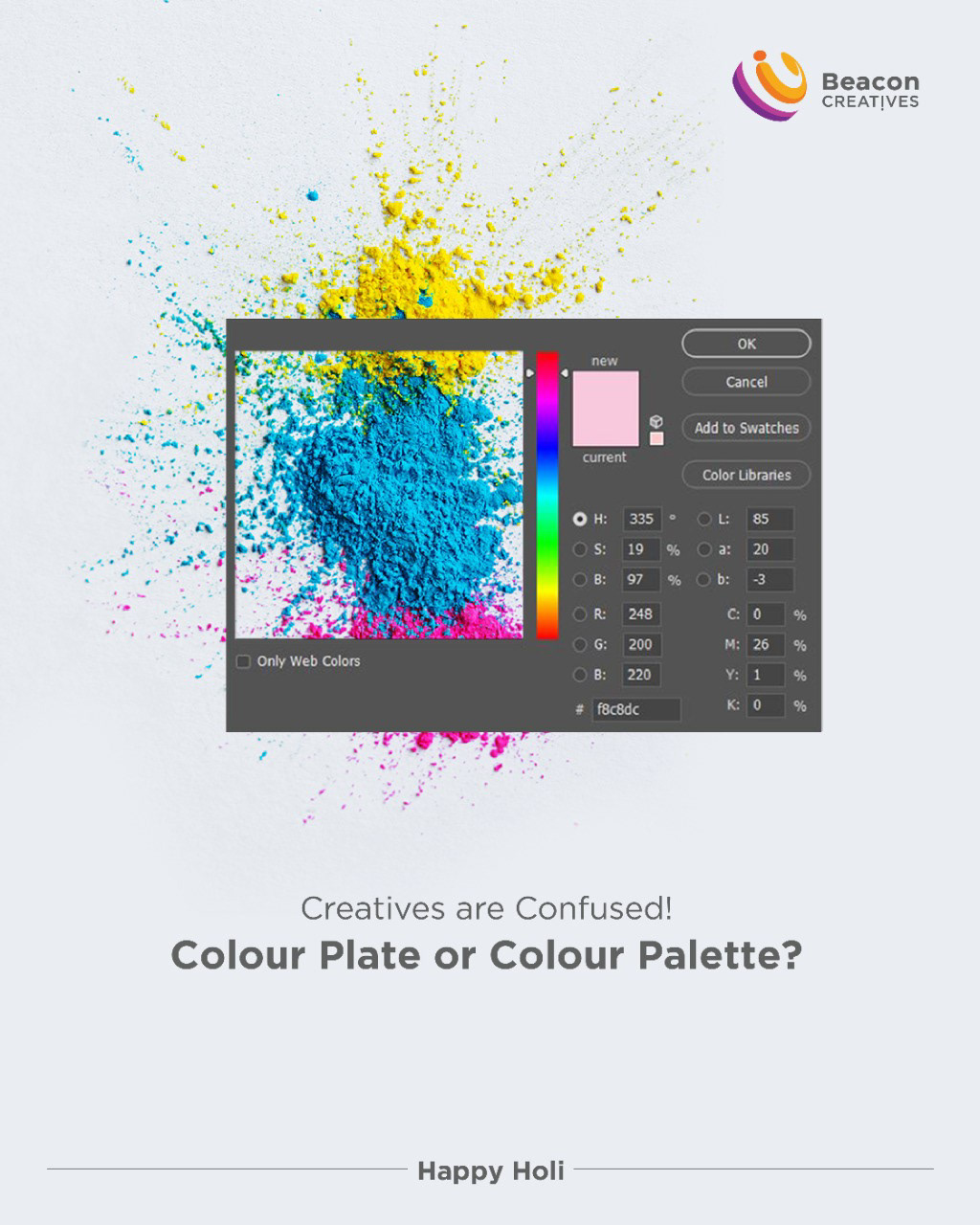 color colors Creaitve design festival HappyHoli holi
