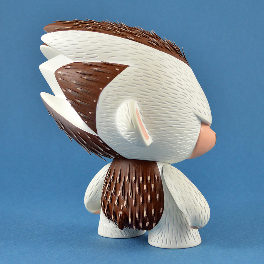 Hedgehog munnyworld Foomi hand made art toy custom toy art vinyl toy