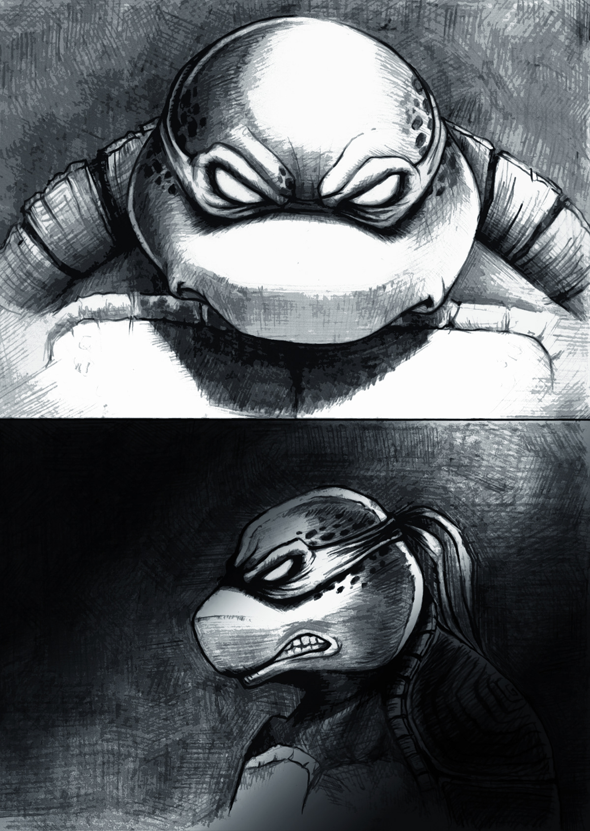 sketch Drawing  TMNT teenage mutant ninja Leonardo Donatello raphael Michelangelo