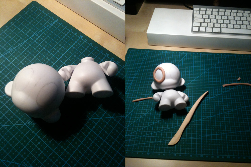 Custom Munny Toy Munny toy vinyl Character design sculpy Kid Robot
