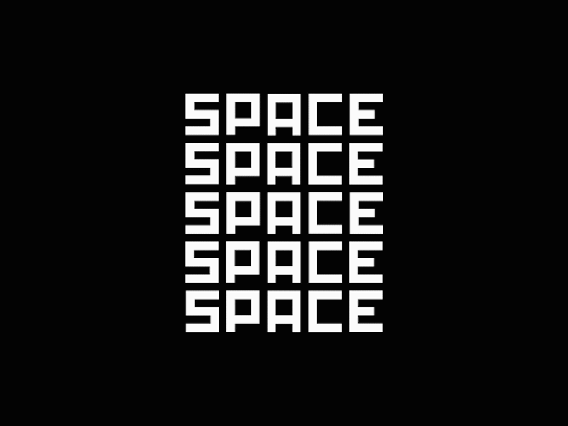 SpaceType font animation