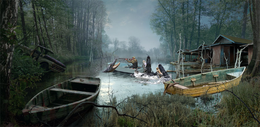 swamp karol kolodzinski karol kołodziński sugarrhyme photomanipulation photoshop