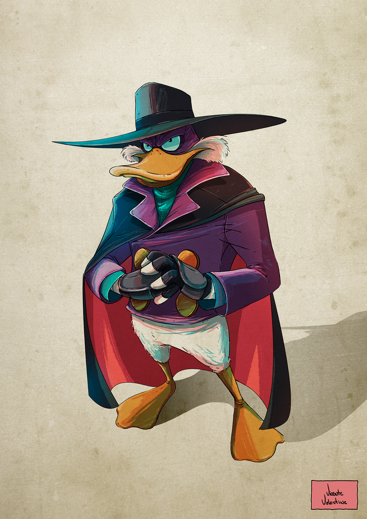 darkwing duck duck disney Drake Mallard cartoon Fan Art