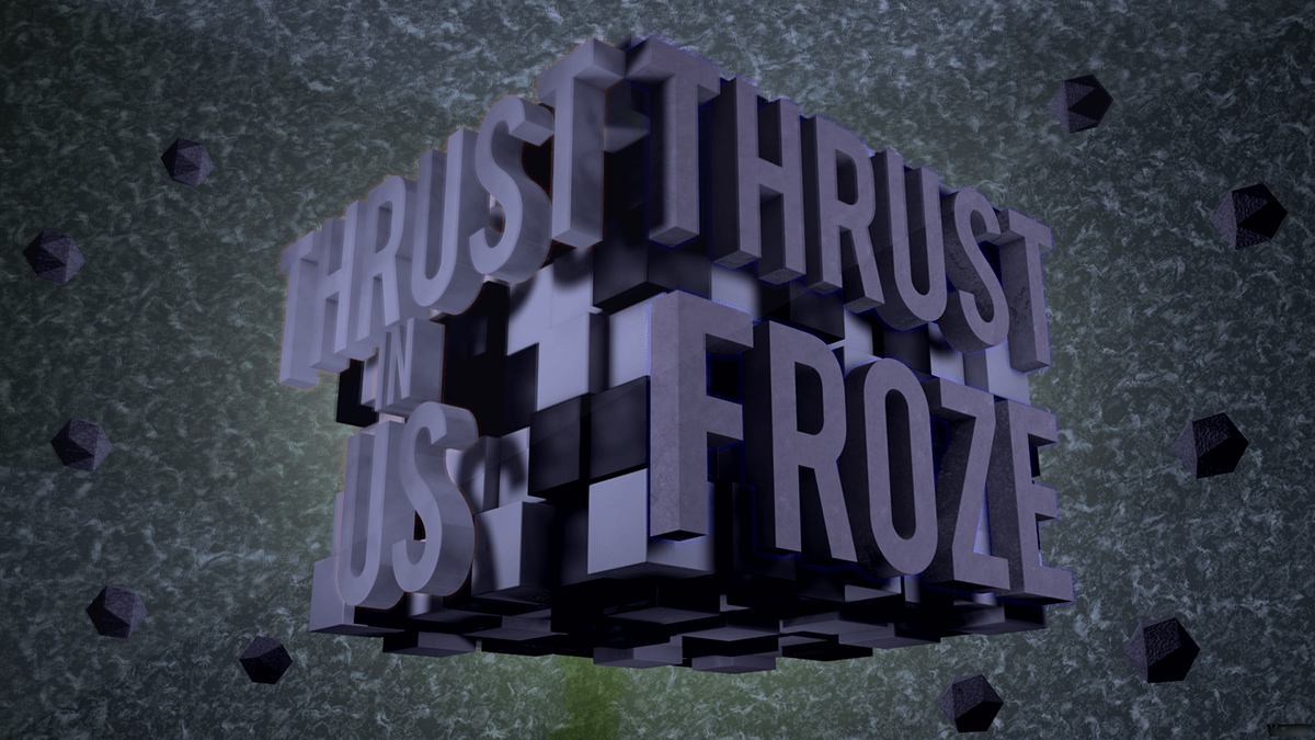 3D design wolfy reflect thrust Froze tunnel block studio