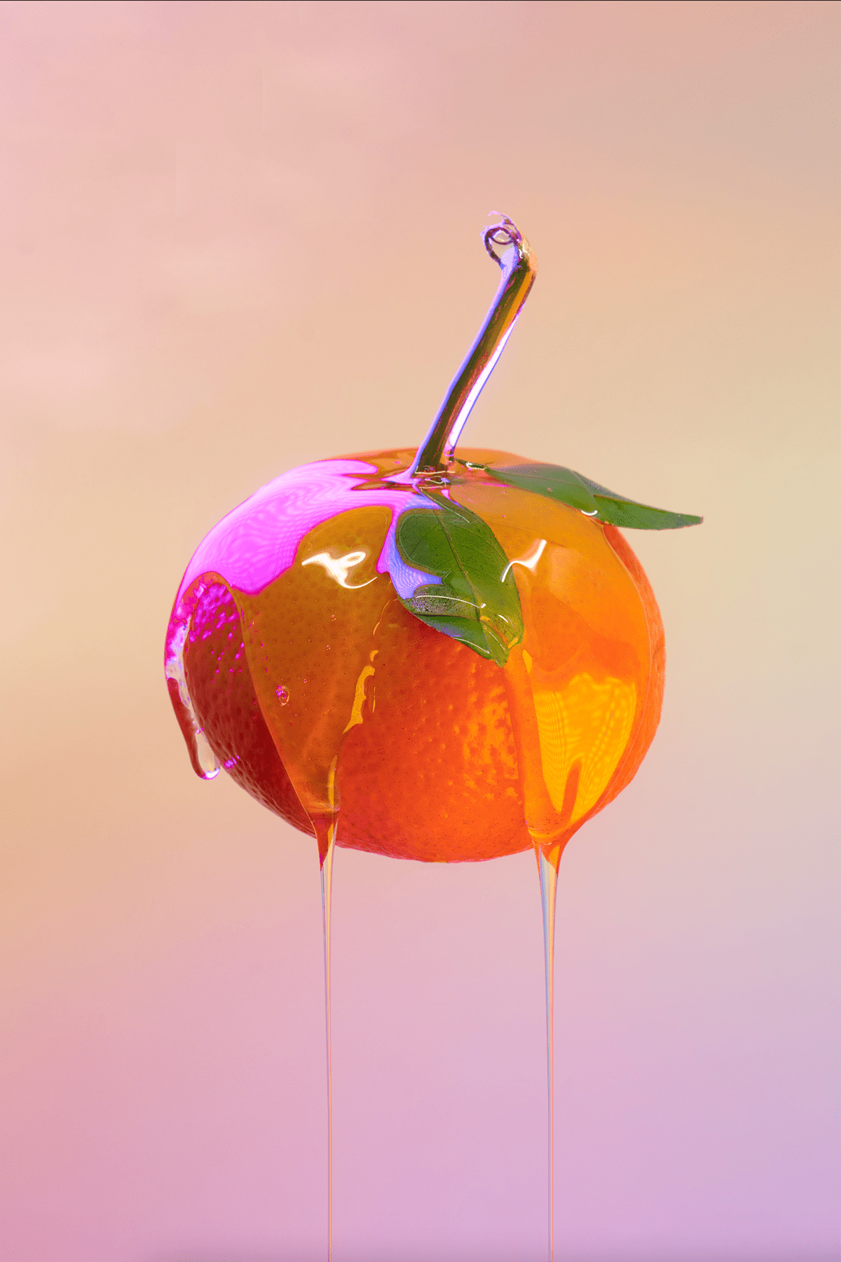 aesthetic color creative Fruit futuristic light Photography  still life