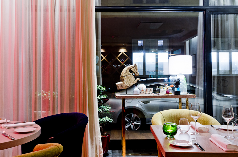 budapest finedinning restaurant Interior interiordesign neon gastronomy Retail design