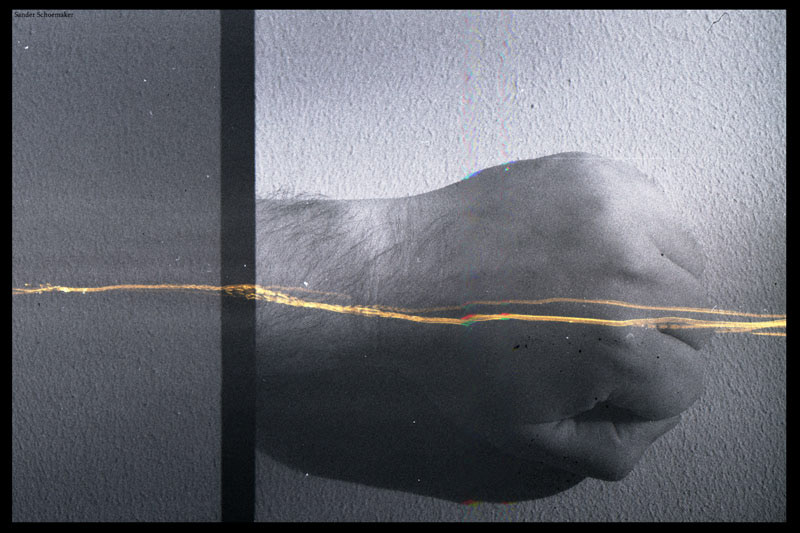 Film Negatives ballpoint pen experimental