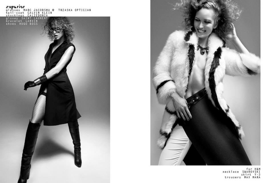 superior magazine  Masha Szaro fashion editorial