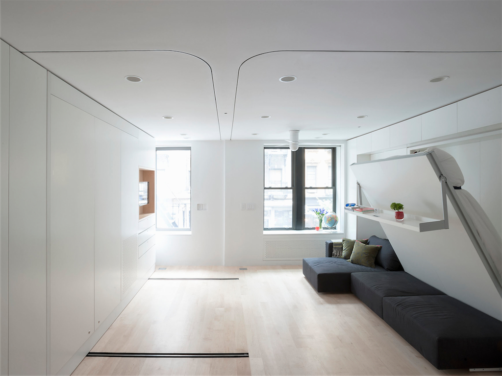 Life Edited New York transformable apartment Small Space living