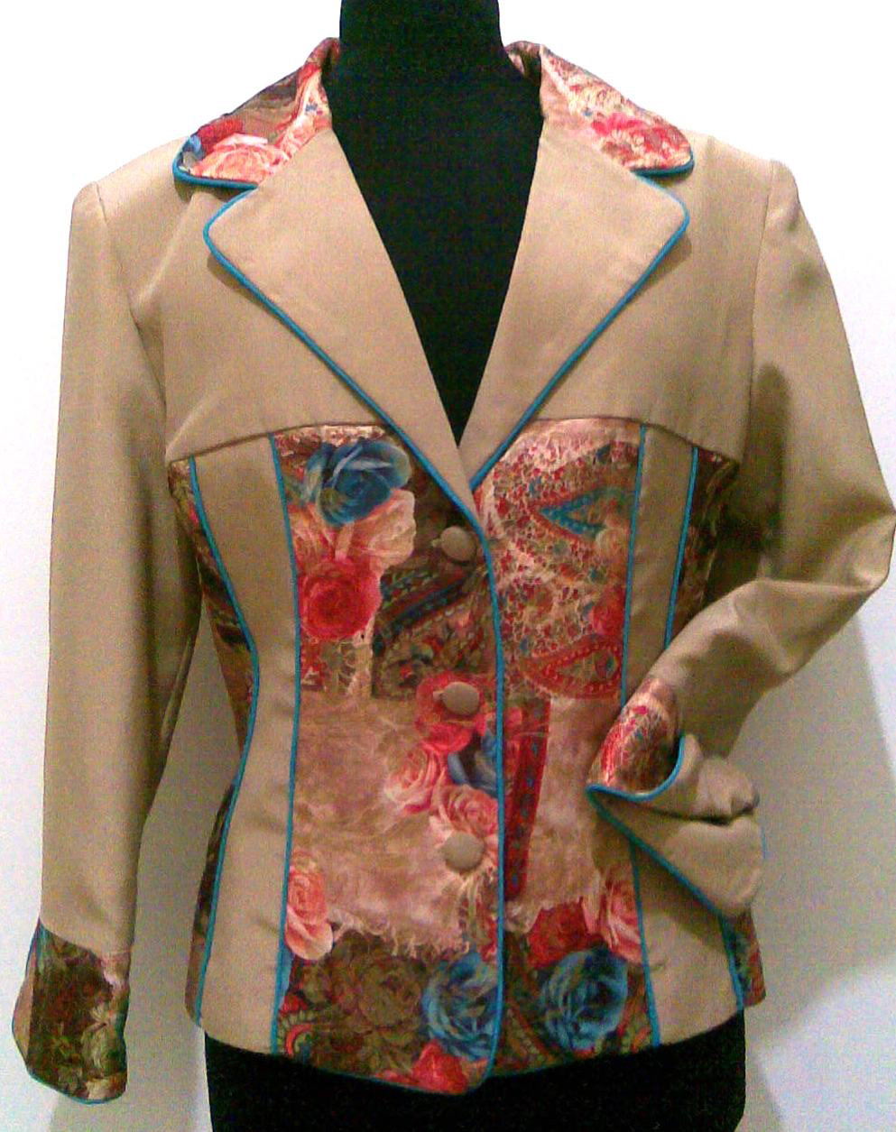 Sameramese FASHION DESIGNING styling  Brocade jackets silk brocade design elegant