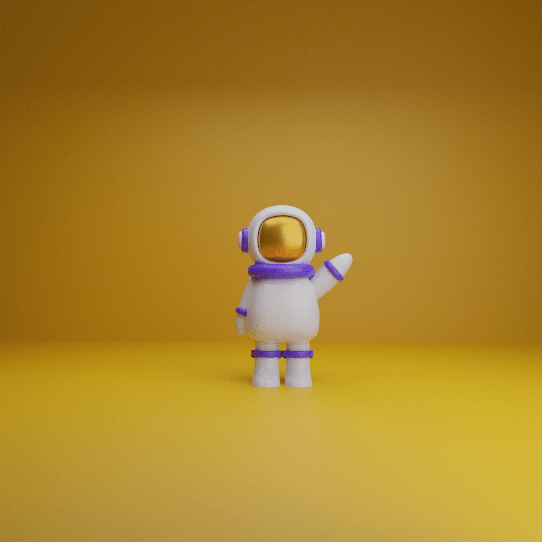 3D 3d modeling 3D Modelling blender Character Render spaceman tutorial