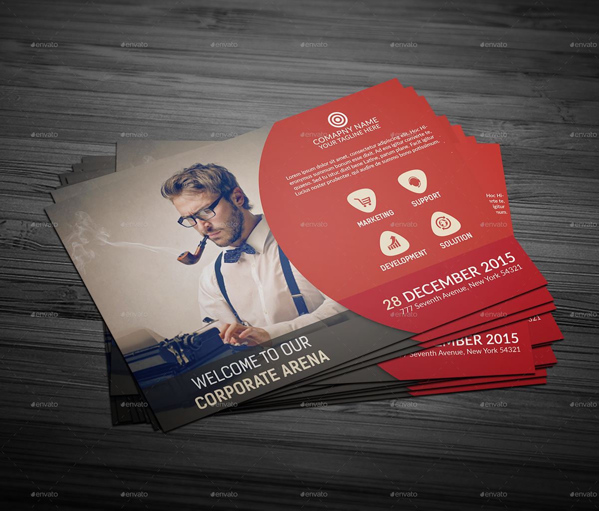 ad advertisement business business card clean colors conceptual corporate design designer