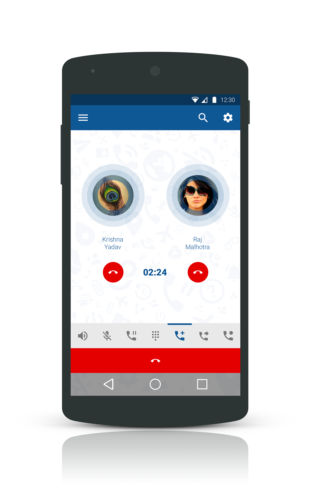 Mobile Application android user interface