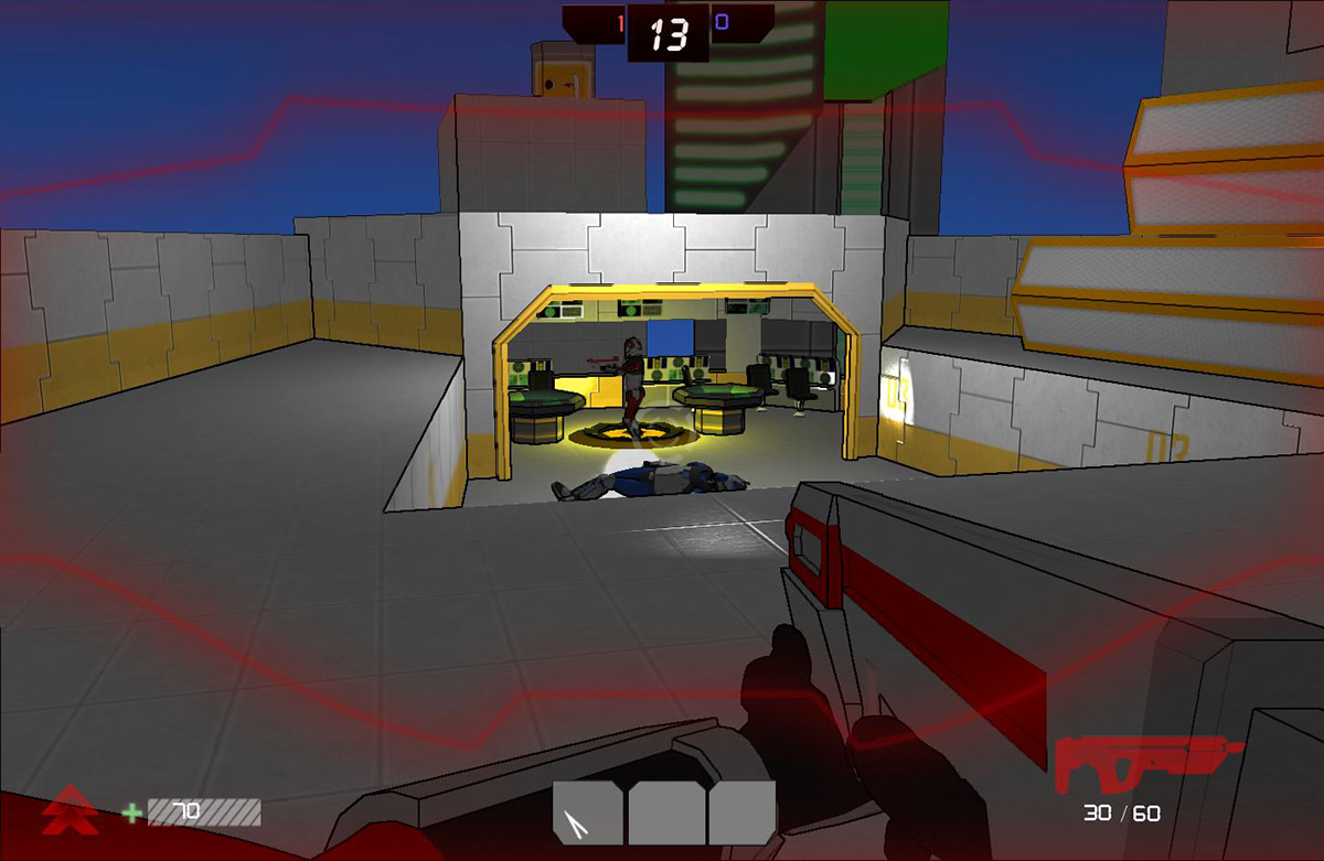 first person shooter Custom Game Engine