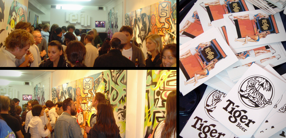 refill refill magazine logo bape lettering publishing Curating art artwork Jose PArla kaws