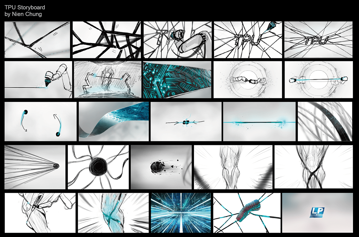 Advertising  animation  art direction  concept concept art cyber Digital Art  sci-fi storyboard styleframes