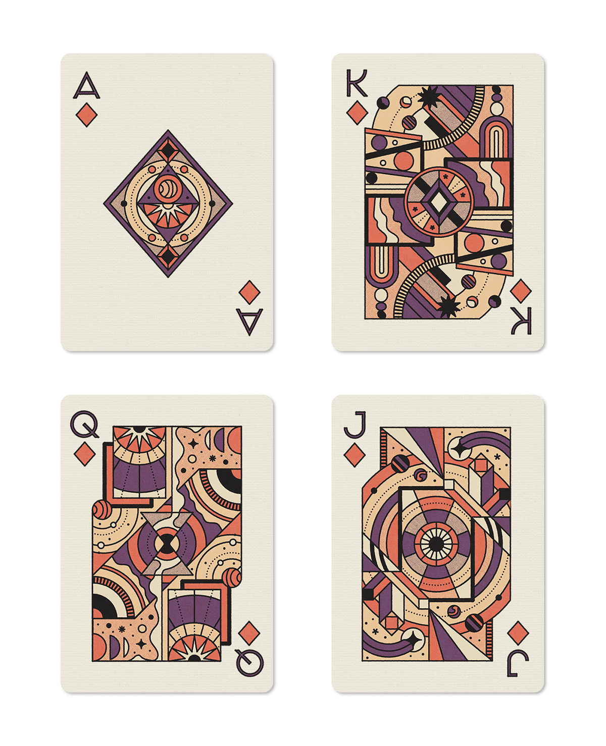 Art of play botanical foliage ILLUSTRATION  linework Nature packaging design pattern Playing Cards typography  