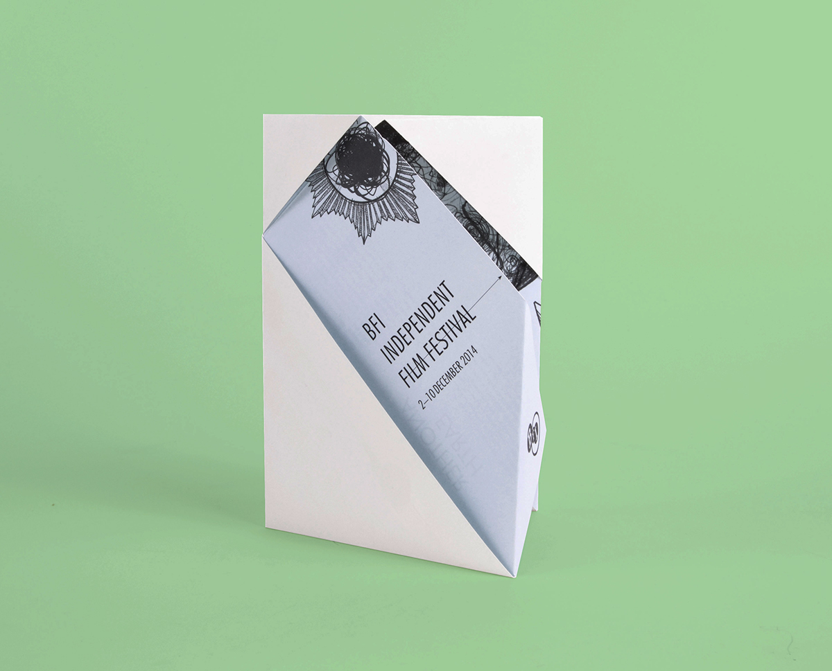 BFI origami  paper folding brochure design
