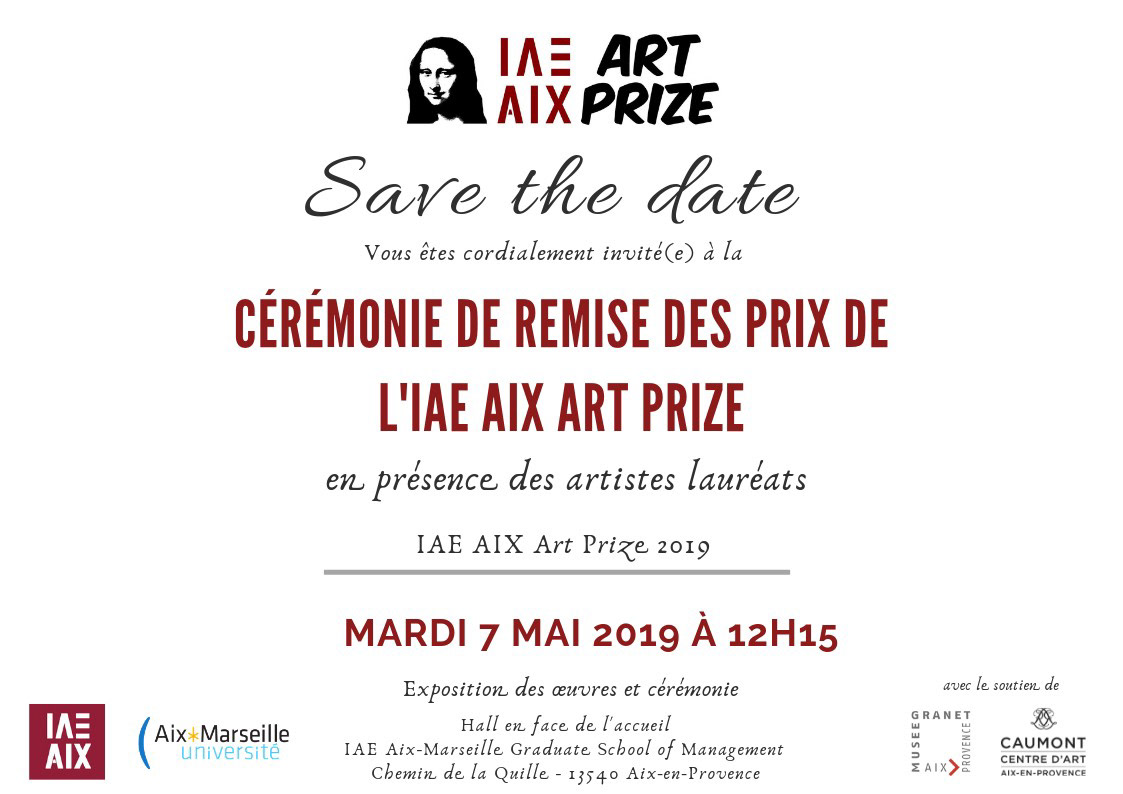 aix Aix en Provence art art logo art prize corporate IAE iae aix logo