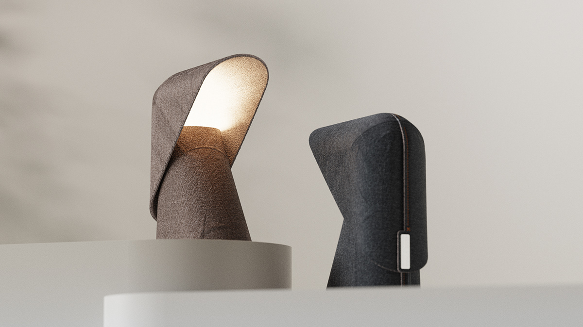 industrial design  industrial designer Lamp lamps lamp design product design  textile textile design  cmf CMF Design