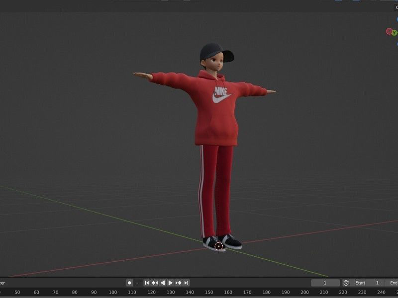 vrchat vtuber Character design  3d modeling blender 3D VRChat Avatar vrchat character vrchatmodel