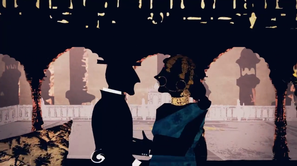 STEAMPUNK 2D 3D after effects Maya Autodesk intro musicvideo movie intro title animation jules verne Around the world 80 days Victorian vernian process