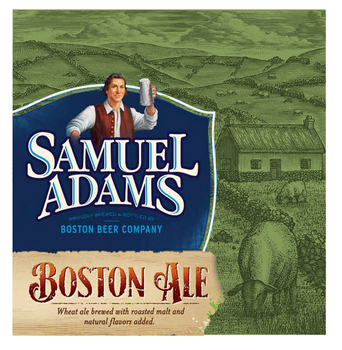 samuel adams logo Steven Noble boston beer Samuel Adams logo scratchboard woodcuts