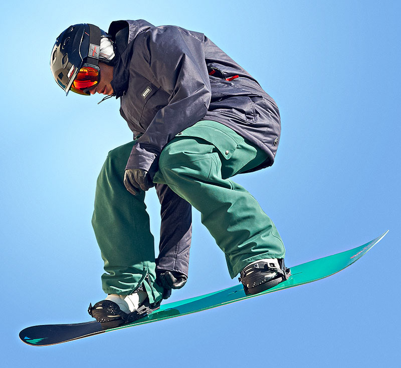 Ski Utah Snowboarder