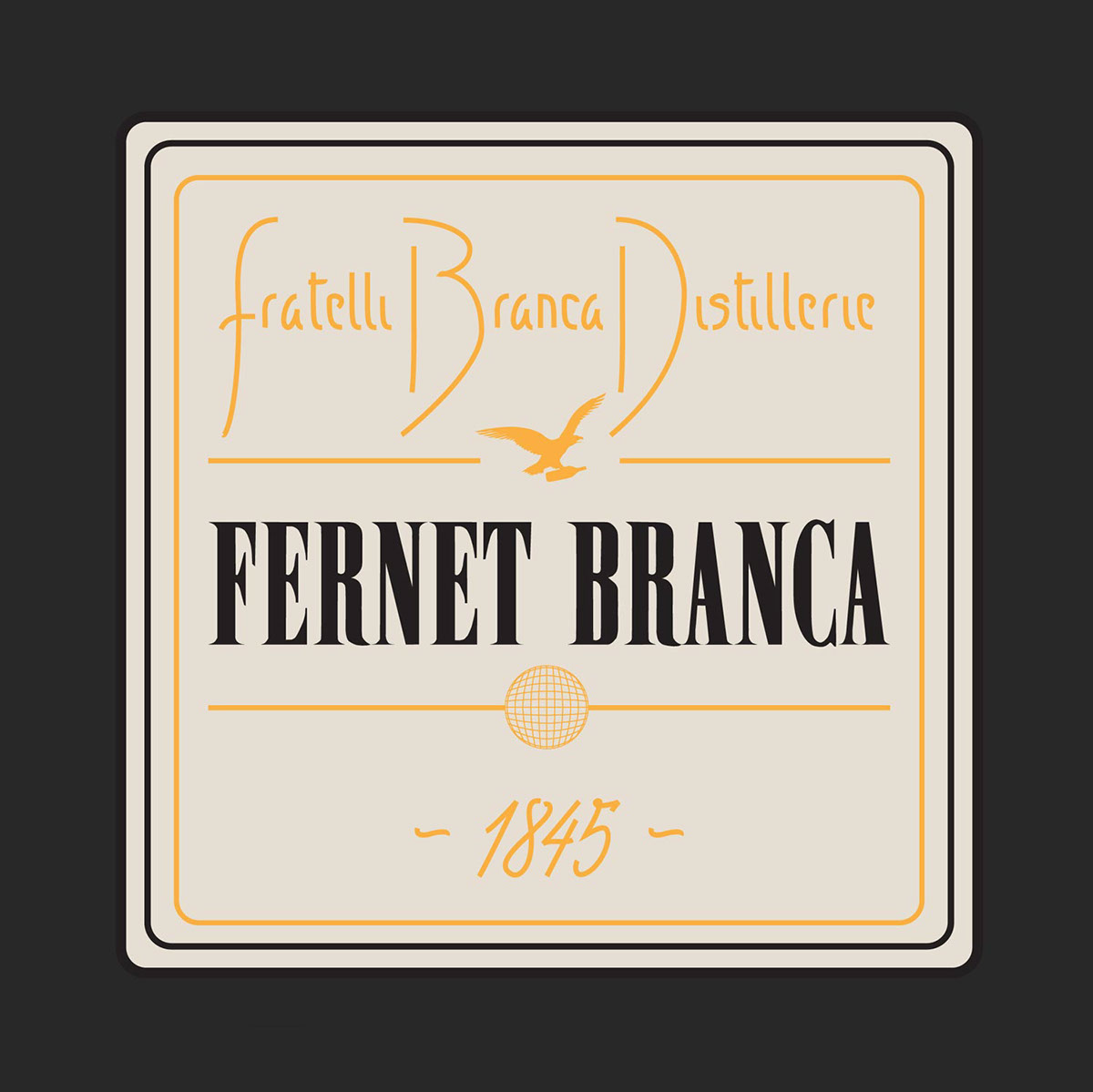 poster ilustracion tipografia fernet Fernet Branca identidad identity
